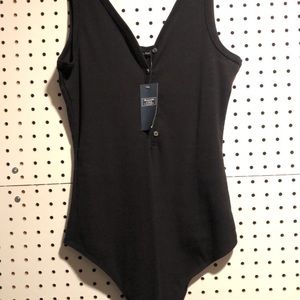 Ribbed Bodysuit